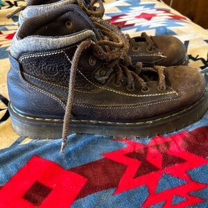Dr. Martens Dark Brown Lace Up Boots